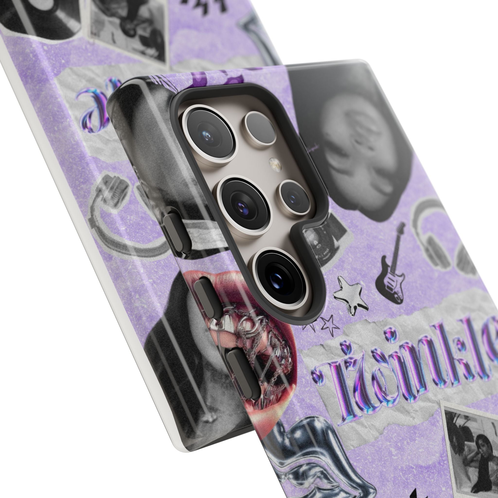 Trendy Phone Case with Retro Design, Cool Phone Cover for Music Lovers, Unique Gift for Teens, Birthday Gift, Stylish Accessories
