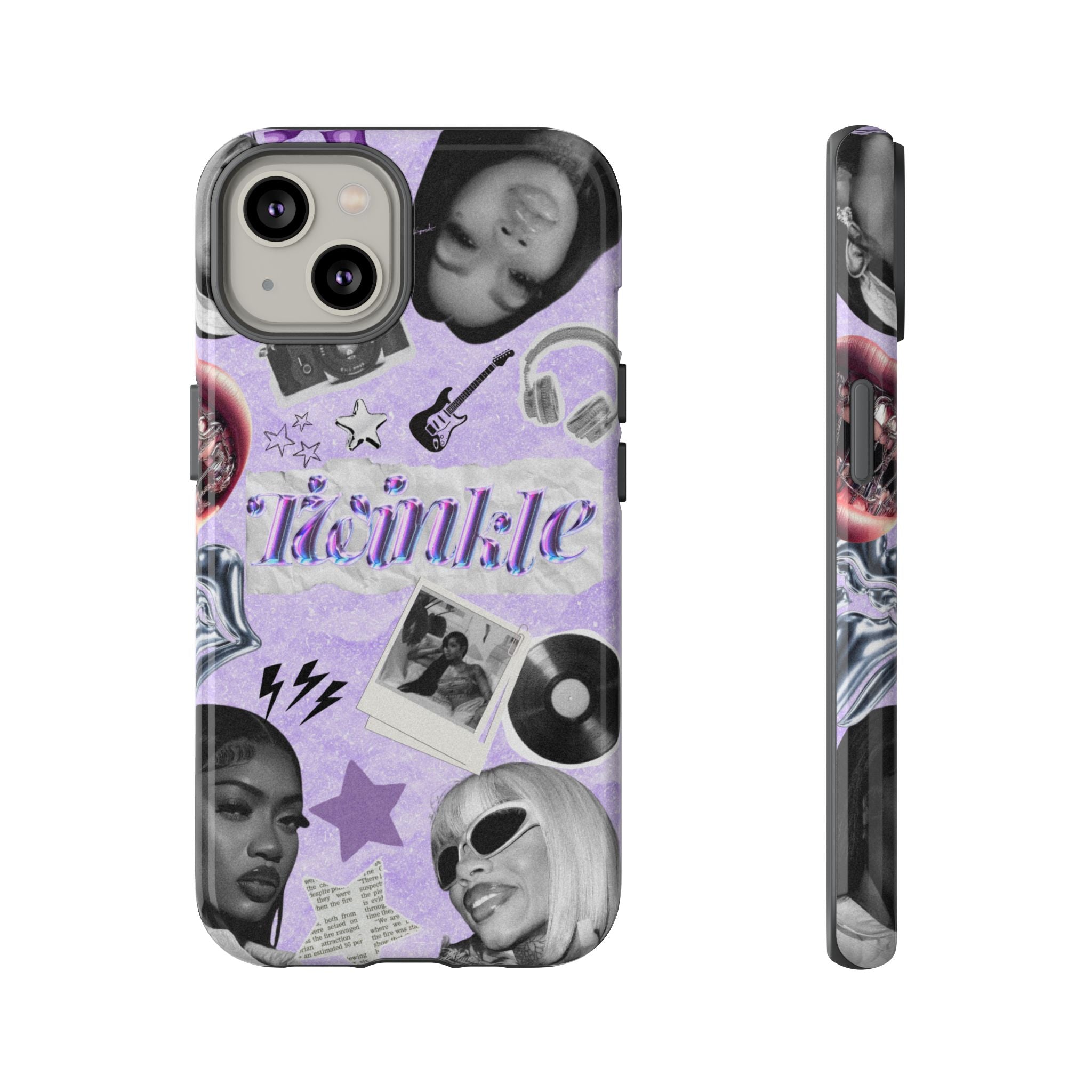 Trendy Phone Case with Retro Design, Cool Phone Cover for Music Lovers, Unique Gift for Teens, Birthday Gift, Stylish Accessories