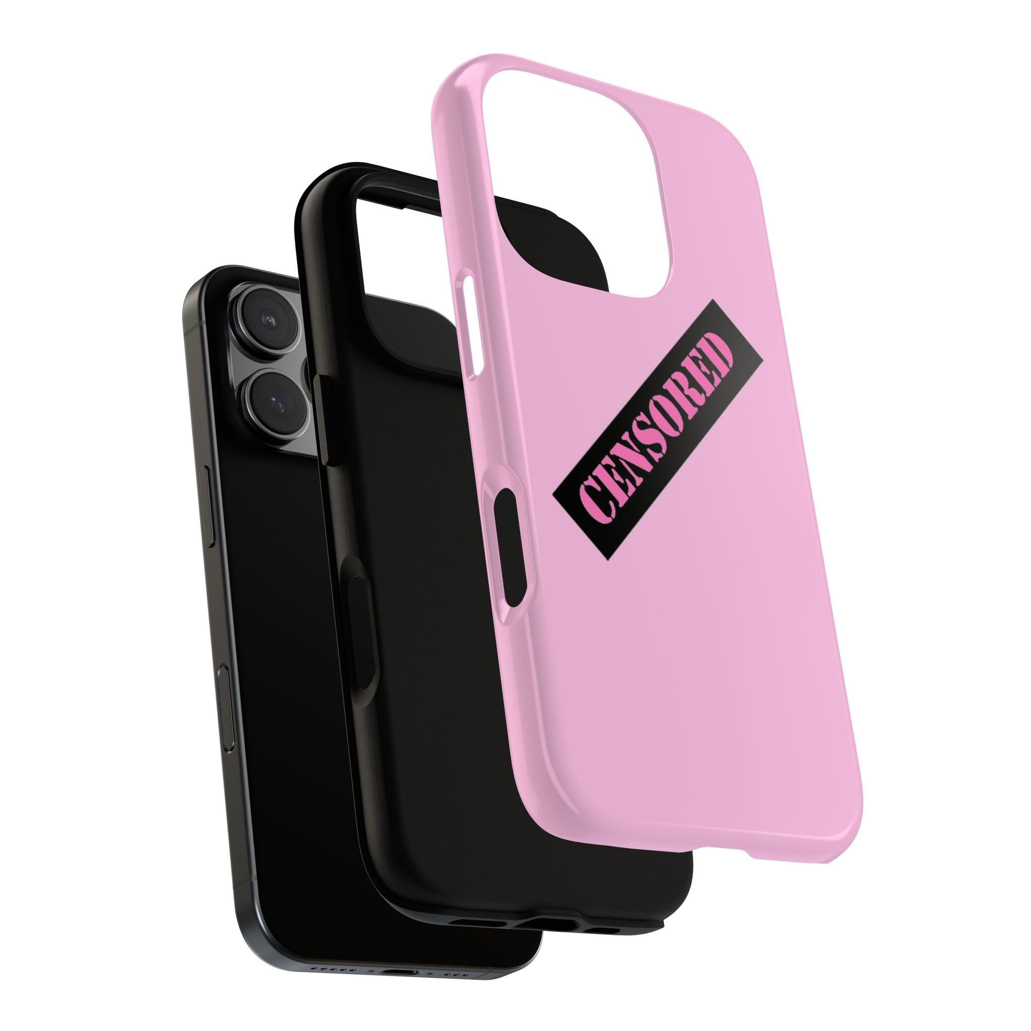 Censored Phone Case - Tough Cases, Cute Phone Cover, Unique Gift, Funny Phone Accessories, Trendy Tech Gear