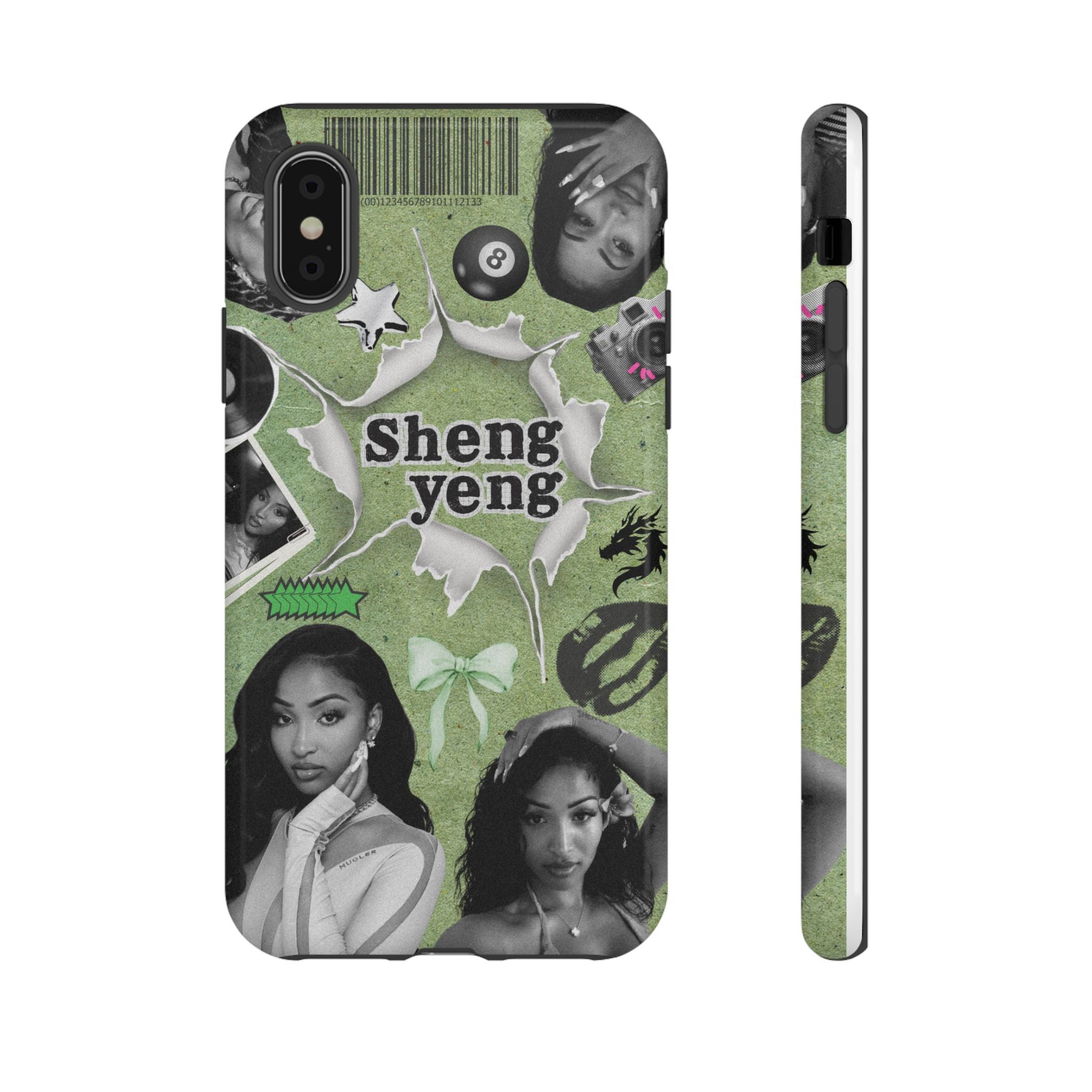 Trendy Phone Case with Unique Black and Green Design, Artistic Phone Cover, Customizable Phone Shell, Vintage Style Case, Gift for [...]