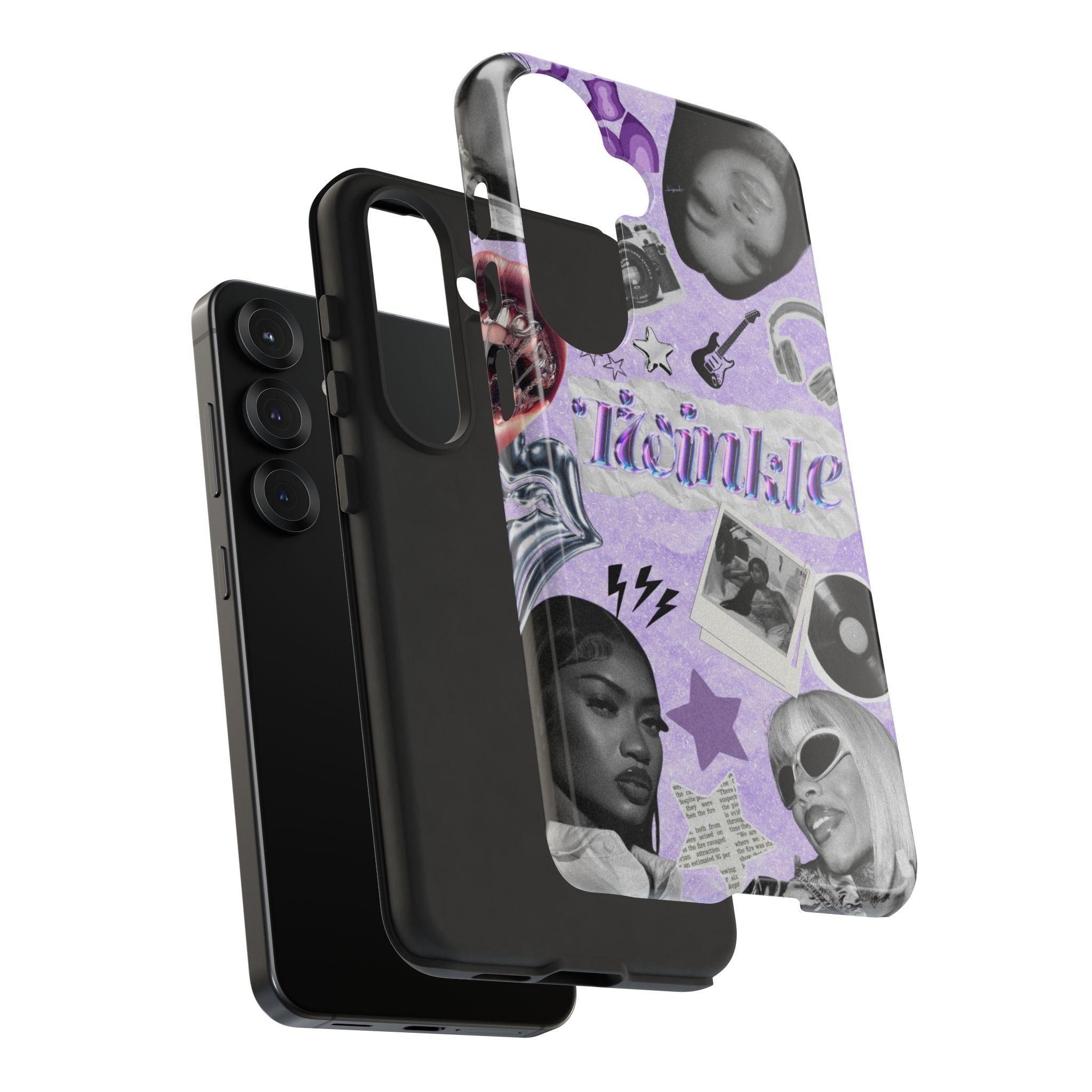 Trendy Phone Case with Retro Design, Cool Phone Cover for Music Lovers, Unique Gift for Teens, Birthday Gift, Stylish Accessories