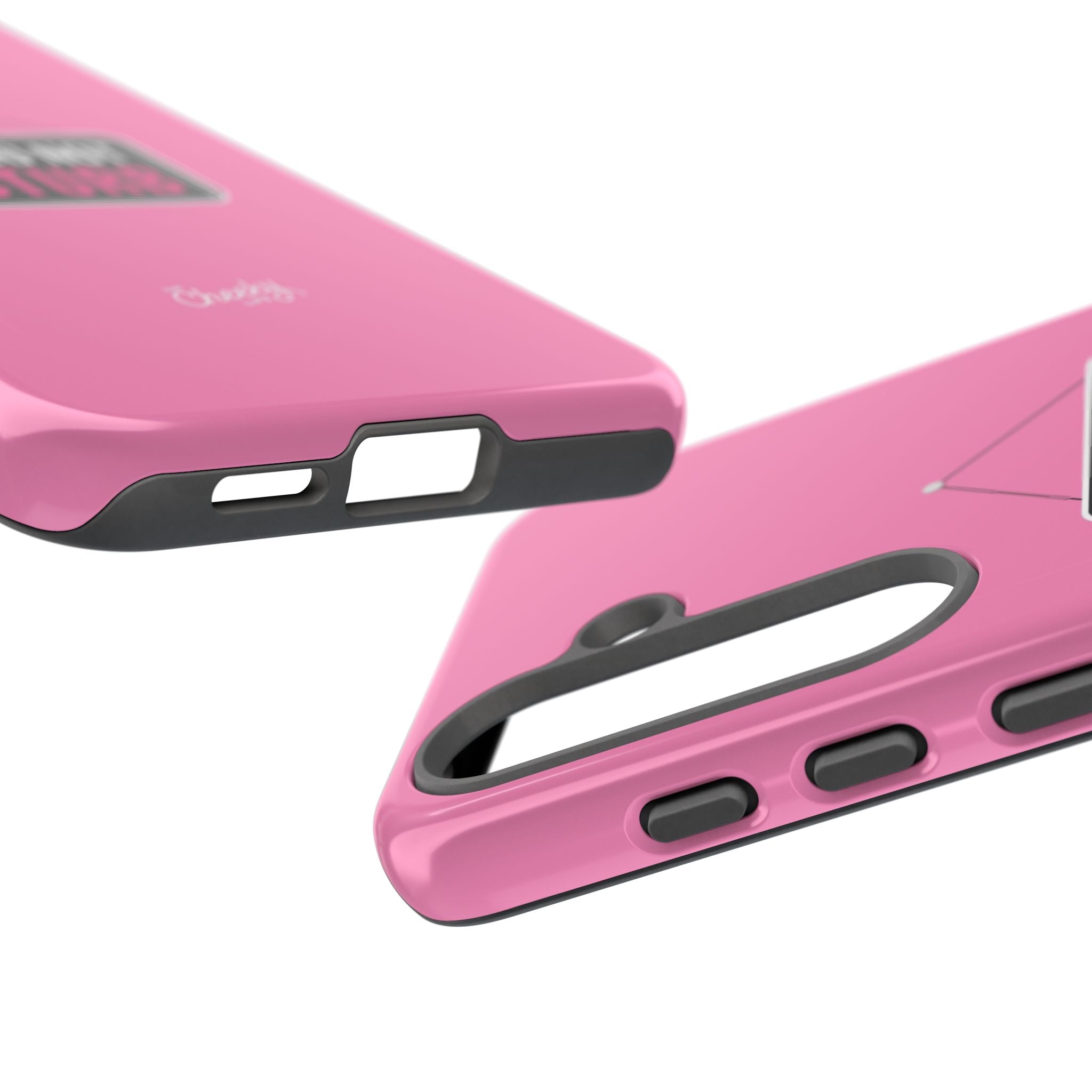 Do Not Disturb Phone Case, Cute Tough Case, Gift for Her, Motivational Tech Accessory, Pink Phone Cover with Attitude