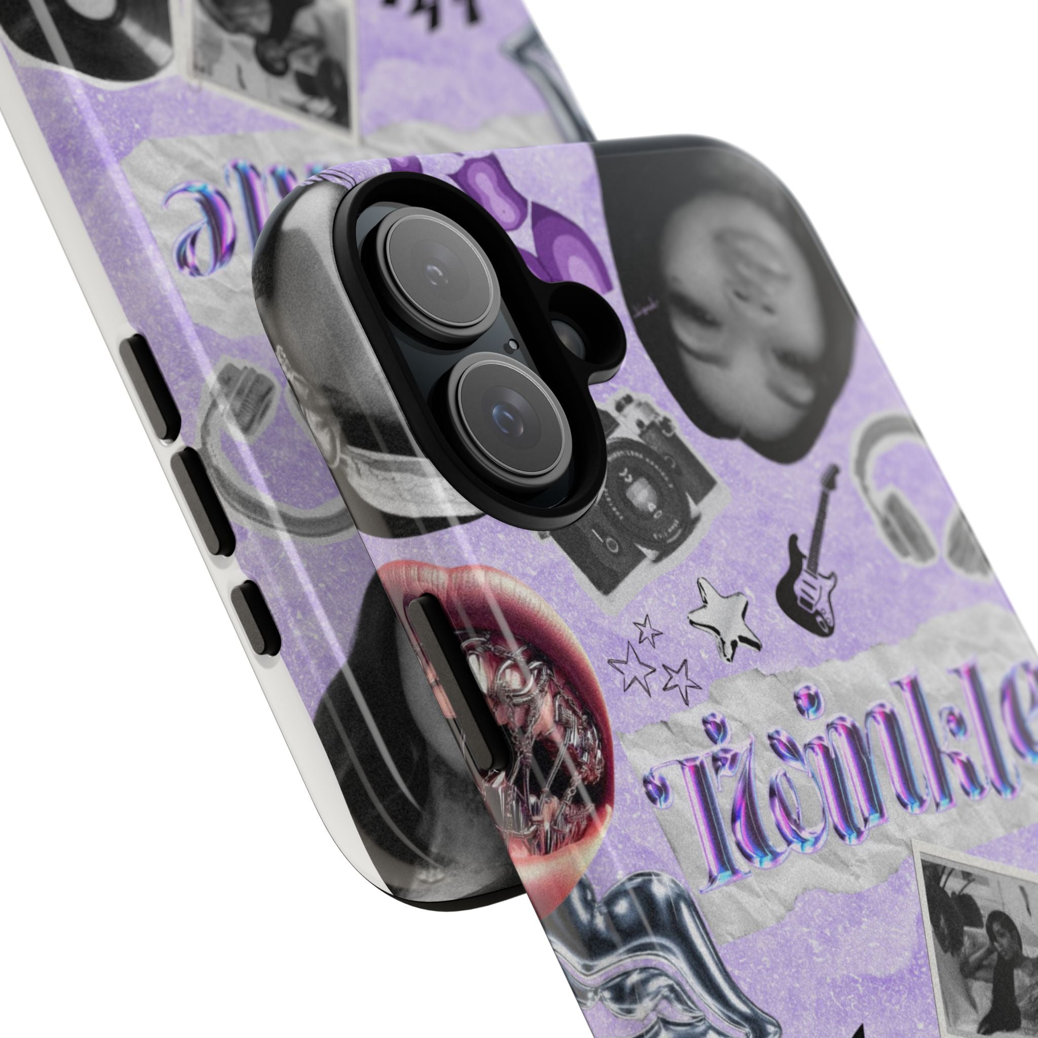 Trendy Phone Case with Retro Design, Cool Phone Cover for Music Lovers, Unique Gift for Teens, Birthday Gift, Stylish Accessories