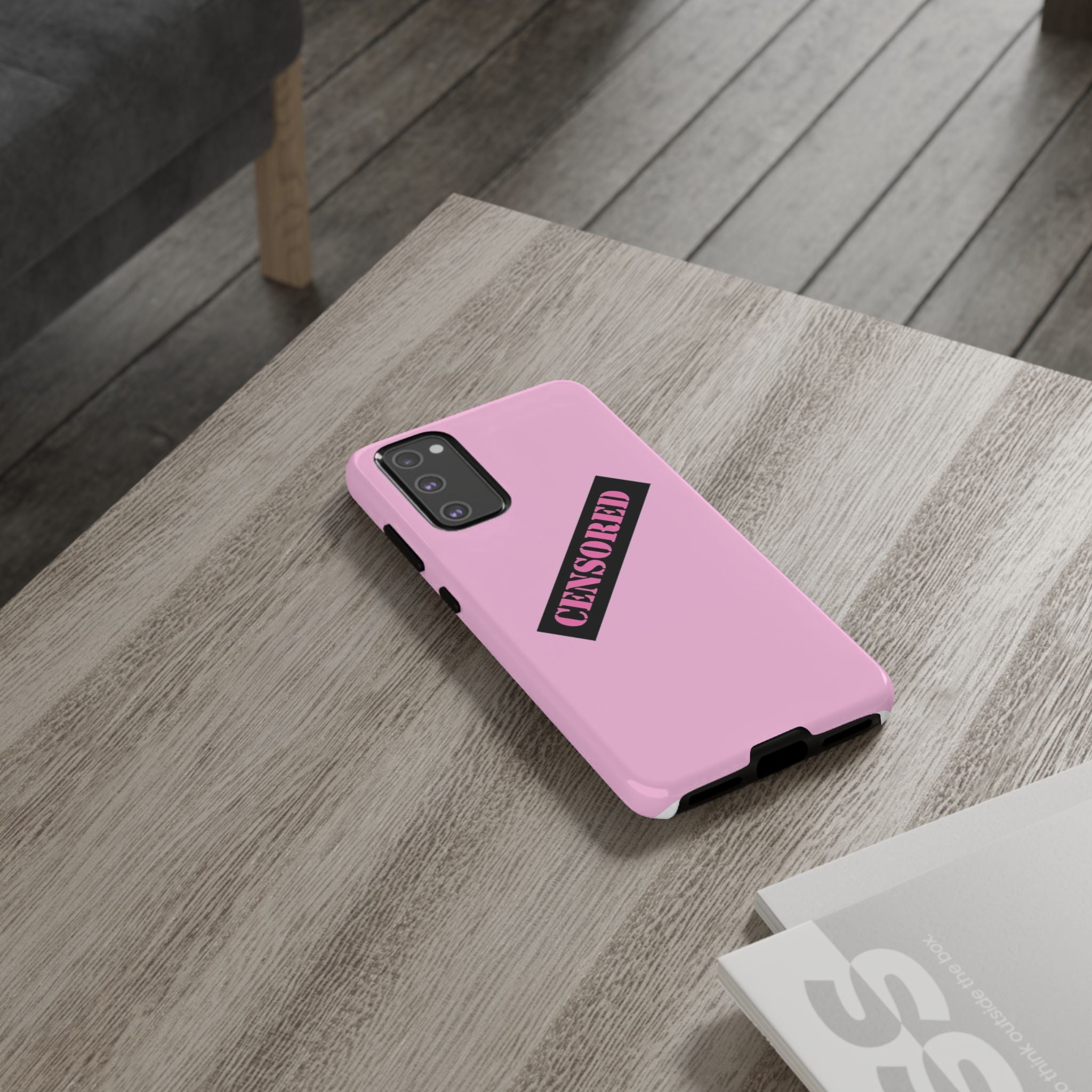 Censored Phone Case - Tough Cases, Cute Phone Cover, Unique Gift, Funny Phone Accessories, Trendy Tech Gear