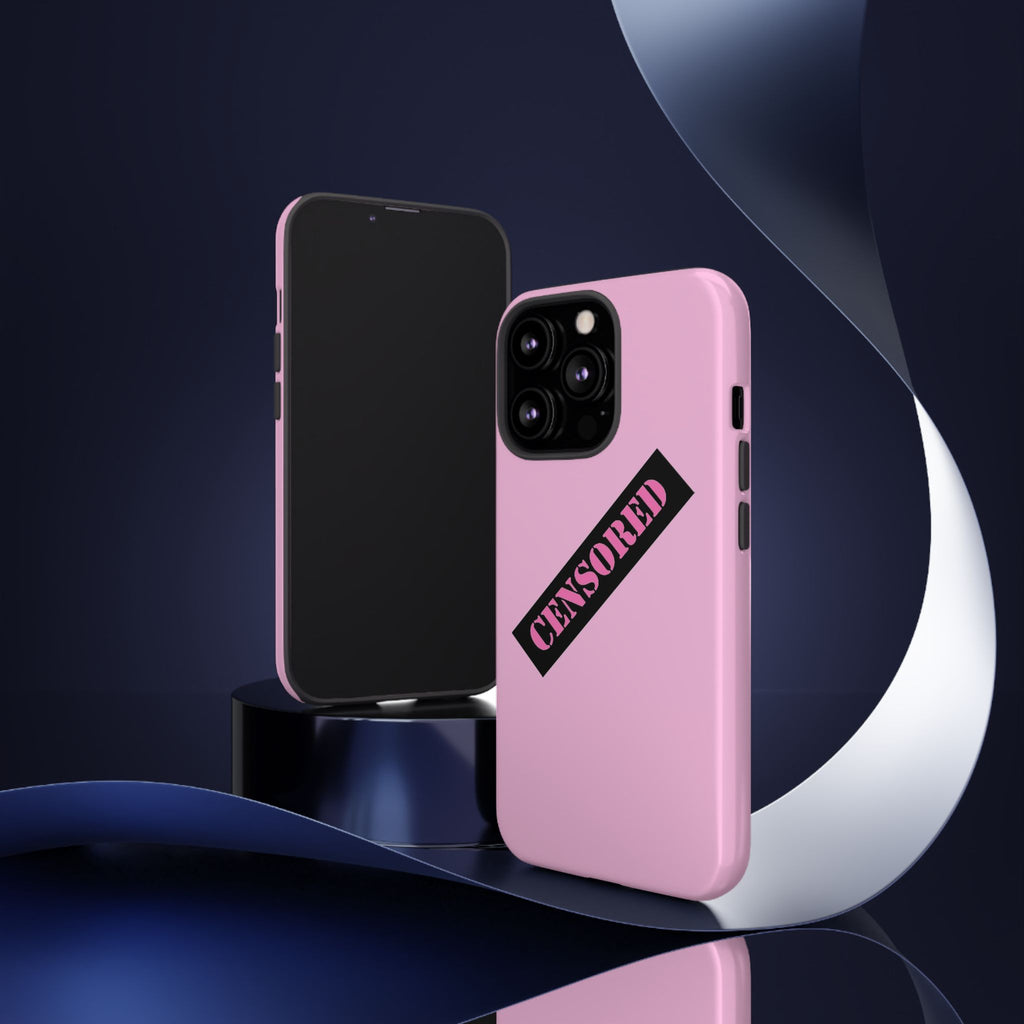 Censored Phone Case - Tough Cases, Cute Phone Cover, Unique Gift, Funny Phone Accessories, Trendy Tech Gear