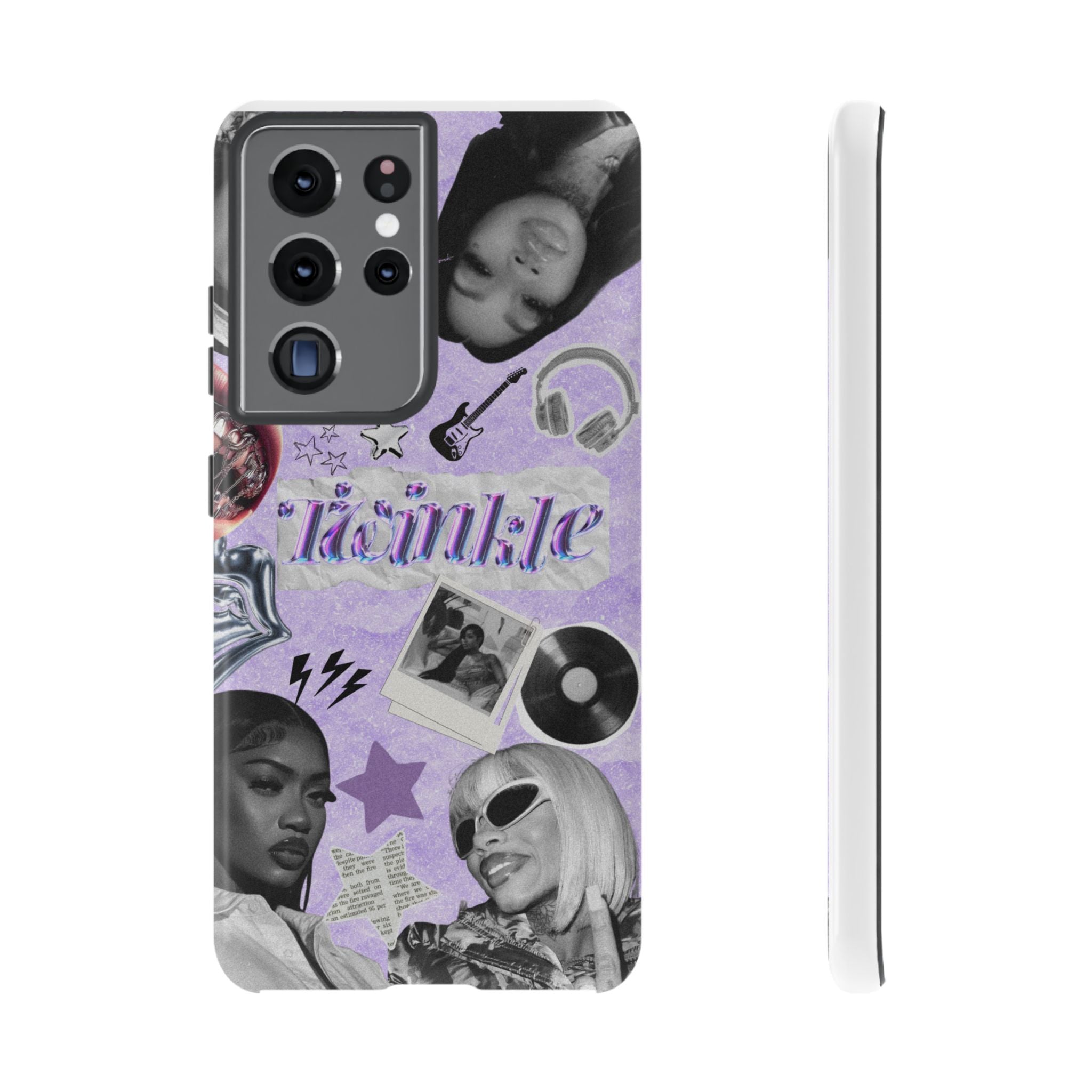 Trendy Phone Case with Retro Design, Cool Phone Cover for Music Lovers, Unique Gift for Teens, Birthday Gift, Stylish Accessories
