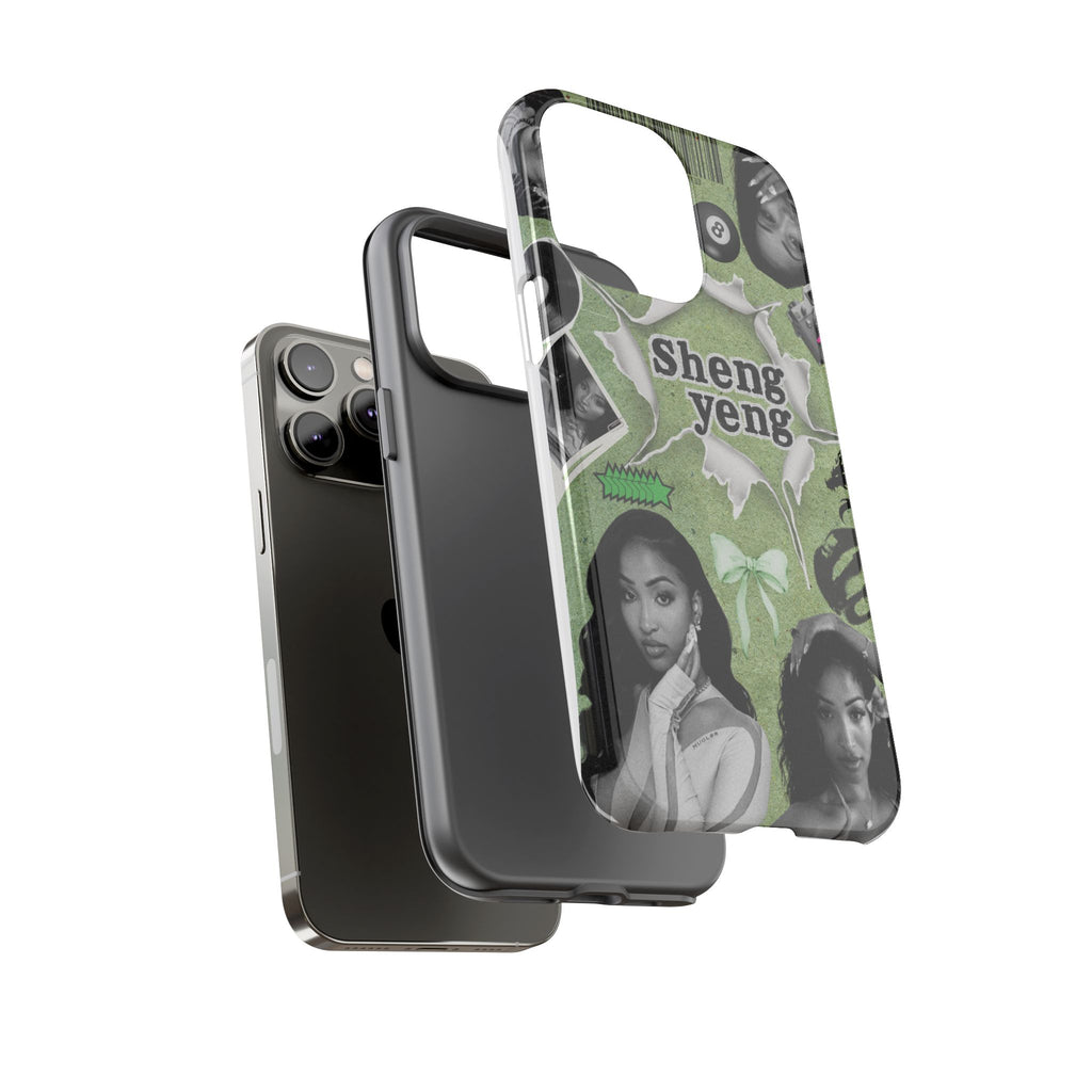 Trendy Phone Case with Unique Black and Green Design, Artistic Phone Cover, Customizable Phone Shell, Vintage Style Case, Gift for [...]