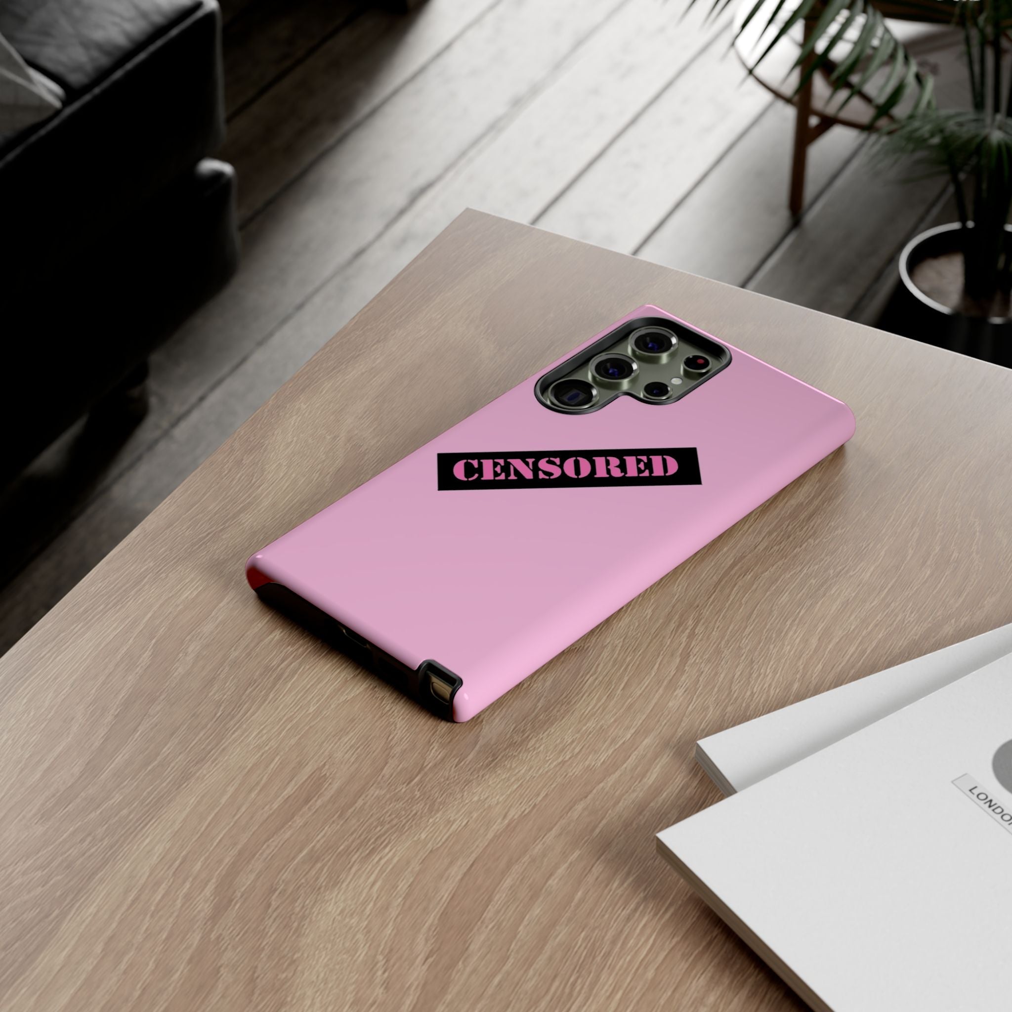 Censored Phone Case - Tough Cases, Cute Phone Cover, Unique Gift, Funny Phone Accessories, Trendy Tech Gear