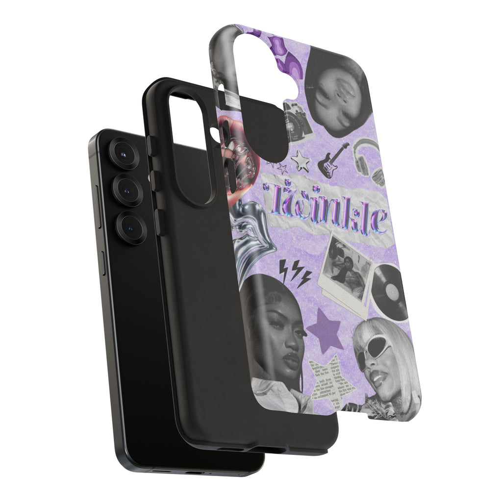 Trendy Phone Case with Retro Design, Cool Phone Cover for Music Lovers, Unique Gift for Teens, Birthday Gift, Stylish Accessories