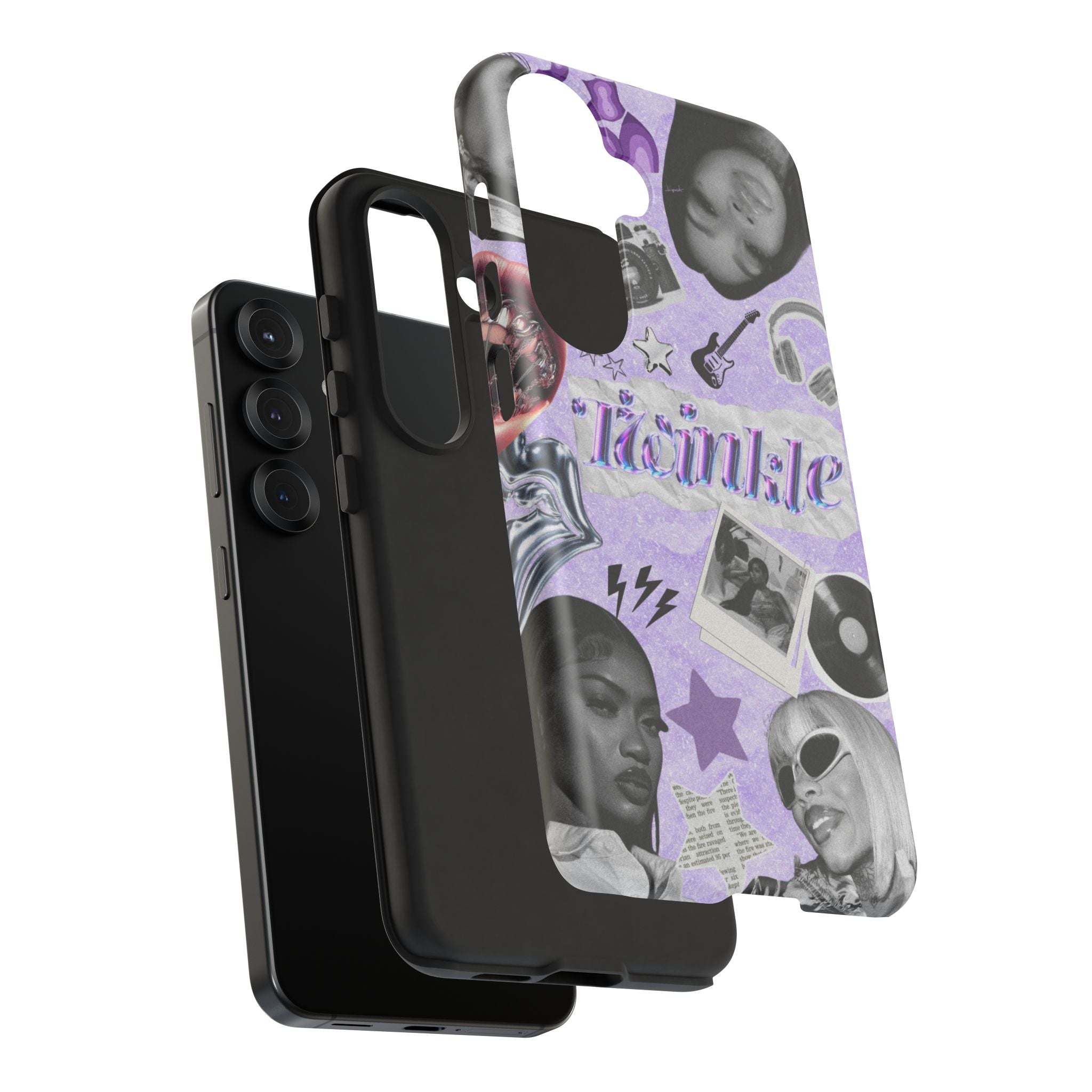 Trendy Phone Case with Retro Design, Cool Phone Cover for Music Lovers, Unique Gift for Teens, Birthday Gift, Stylish Accessories