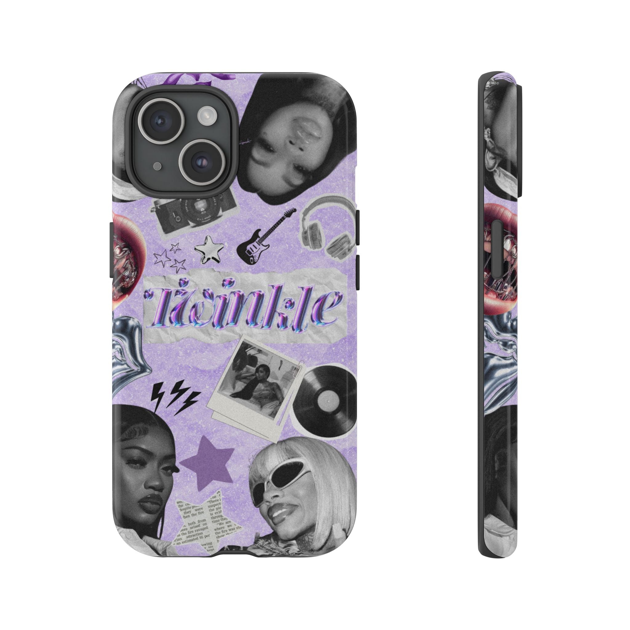 Trendy Phone Case with Retro Design, Cool Phone Cover for Music Lovers, Unique Gift for Teens, Birthday Gift, Stylish Accessories