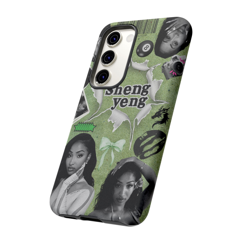Trendy Phone Case with Unique Black and Green Design, Artistic Phone Cover, Customizable Phone Shell, Vintage Style Case, Gift for [...]
