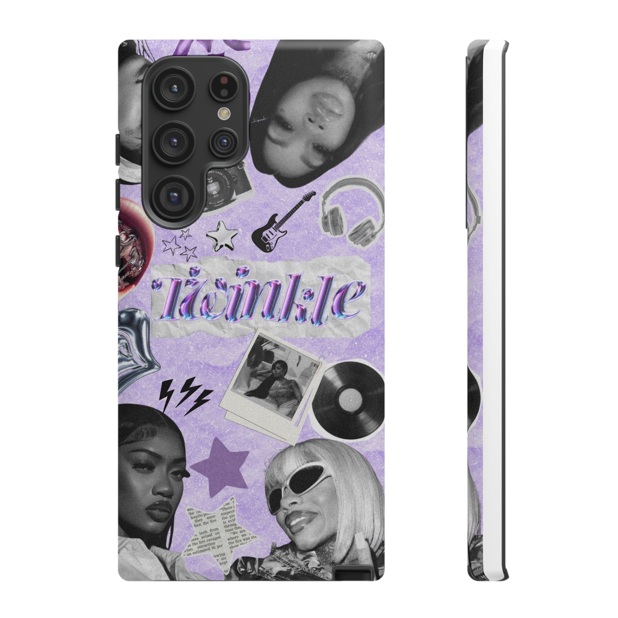 Trendy Phone Case with Retro Design, Cool Phone Cover for Music Lovers, Unique Gift for Teens, Birthday Gift, Stylish Accessories