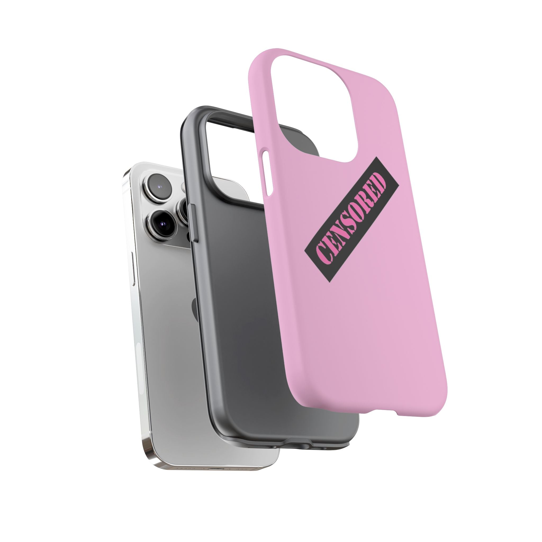 Censored Phone Case - Tough Cases, Cute Phone Cover, Unique Gift, Funny Phone Accessories, Trendy Tech Gear