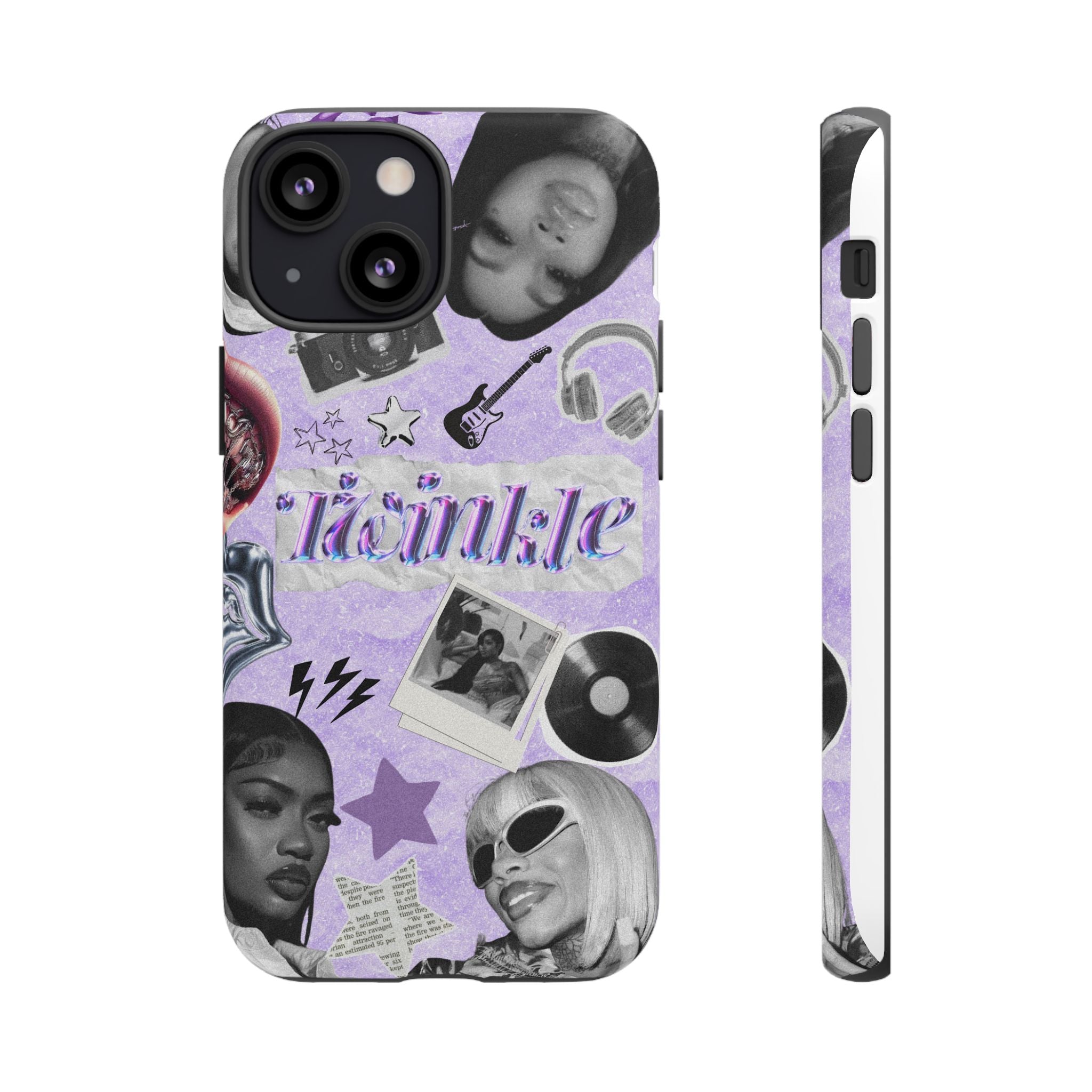 Trendy Phone Case with Retro Design, Cool Phone Cover for Music Lovers, Unique Gift for Teens, Birthday Gift, Stylish Accessories