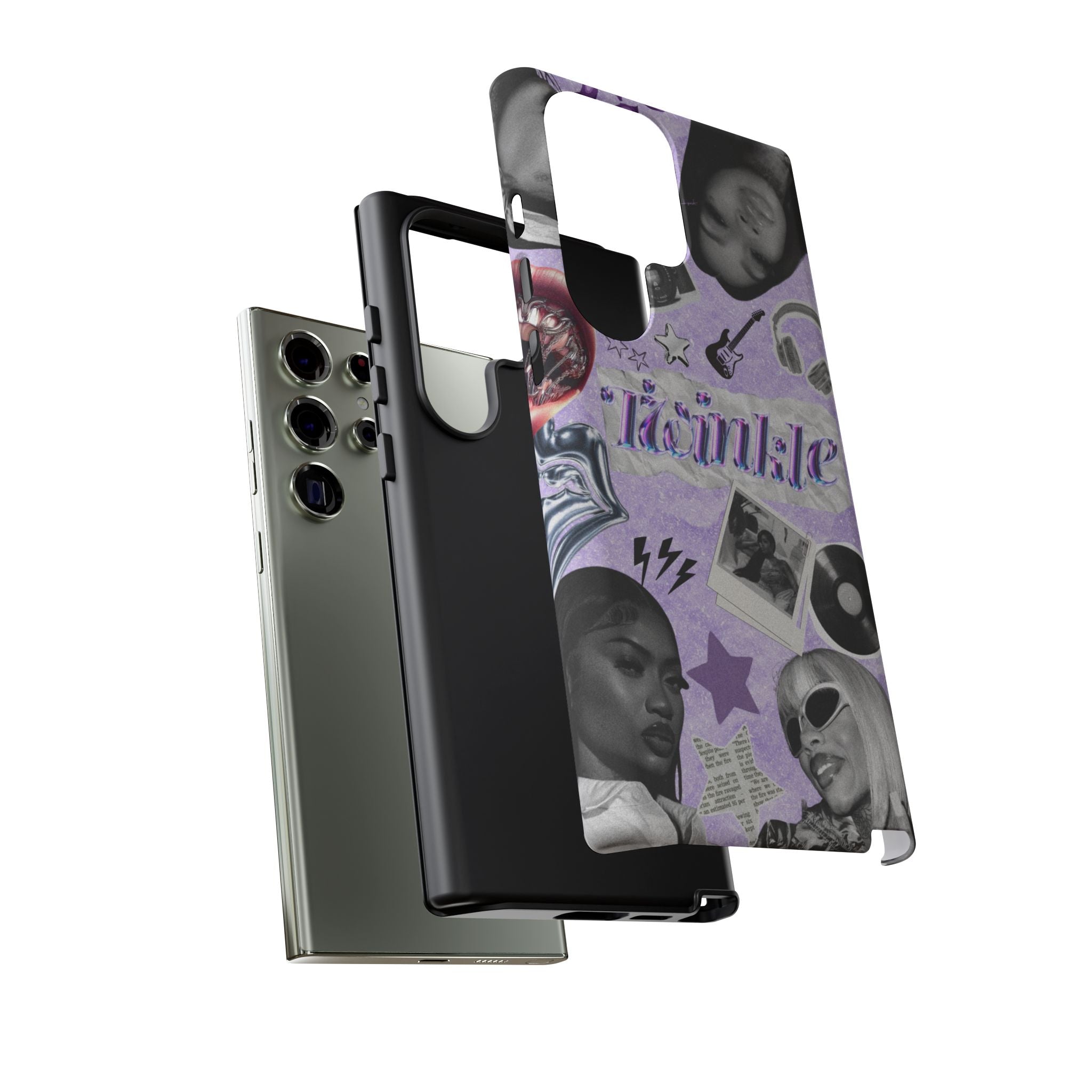 Trendy Phone Case with Retro Design, Cool Phone Cover for Music Lovers, Unique Gift for Teens, Birthday Gift, Stylish Accessories