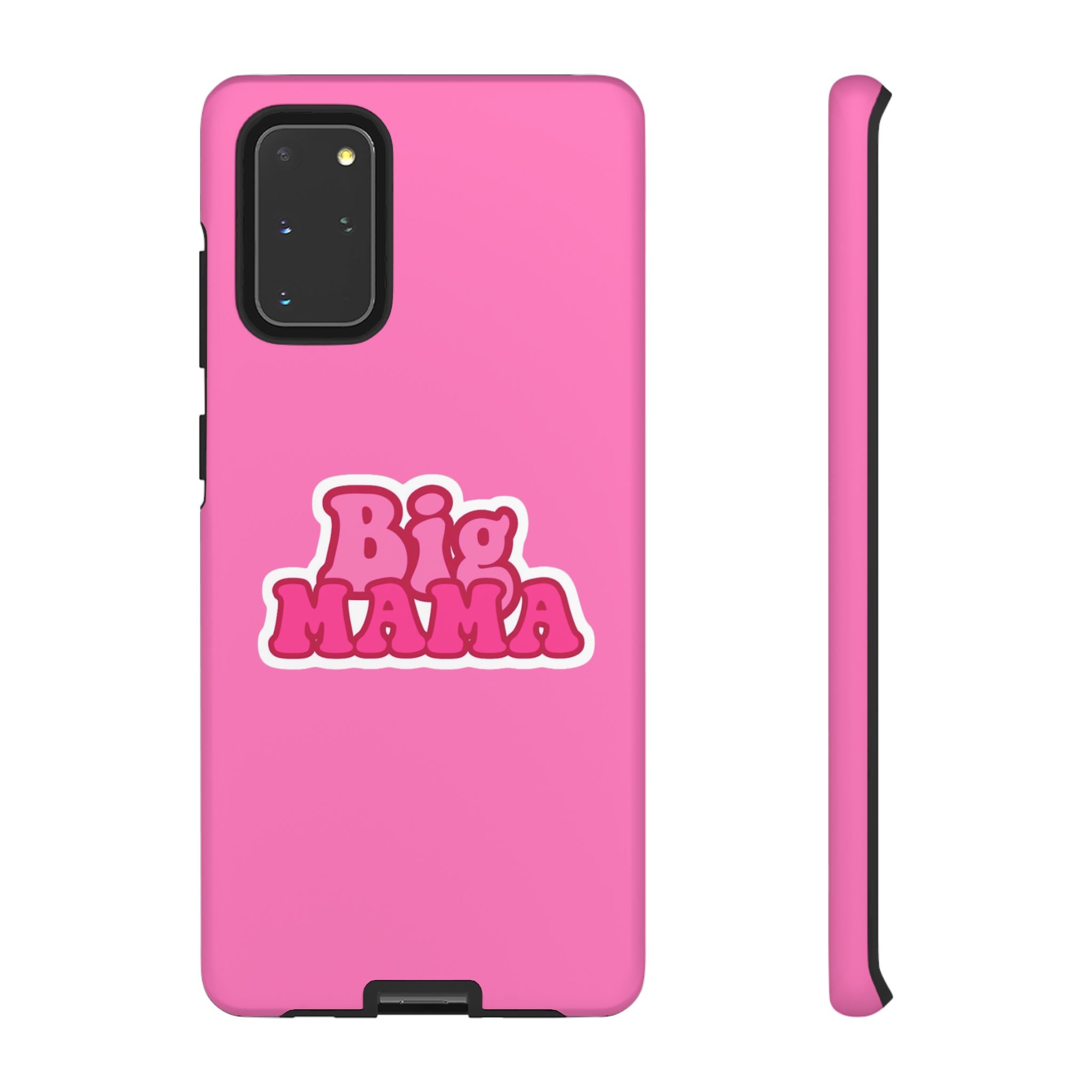Big Mama Phone Case - Cute Pink Tough Case for Moms, Fun Gift for Mother's Day, Stylish Phone Cover, Unique Smartphone Accessory
