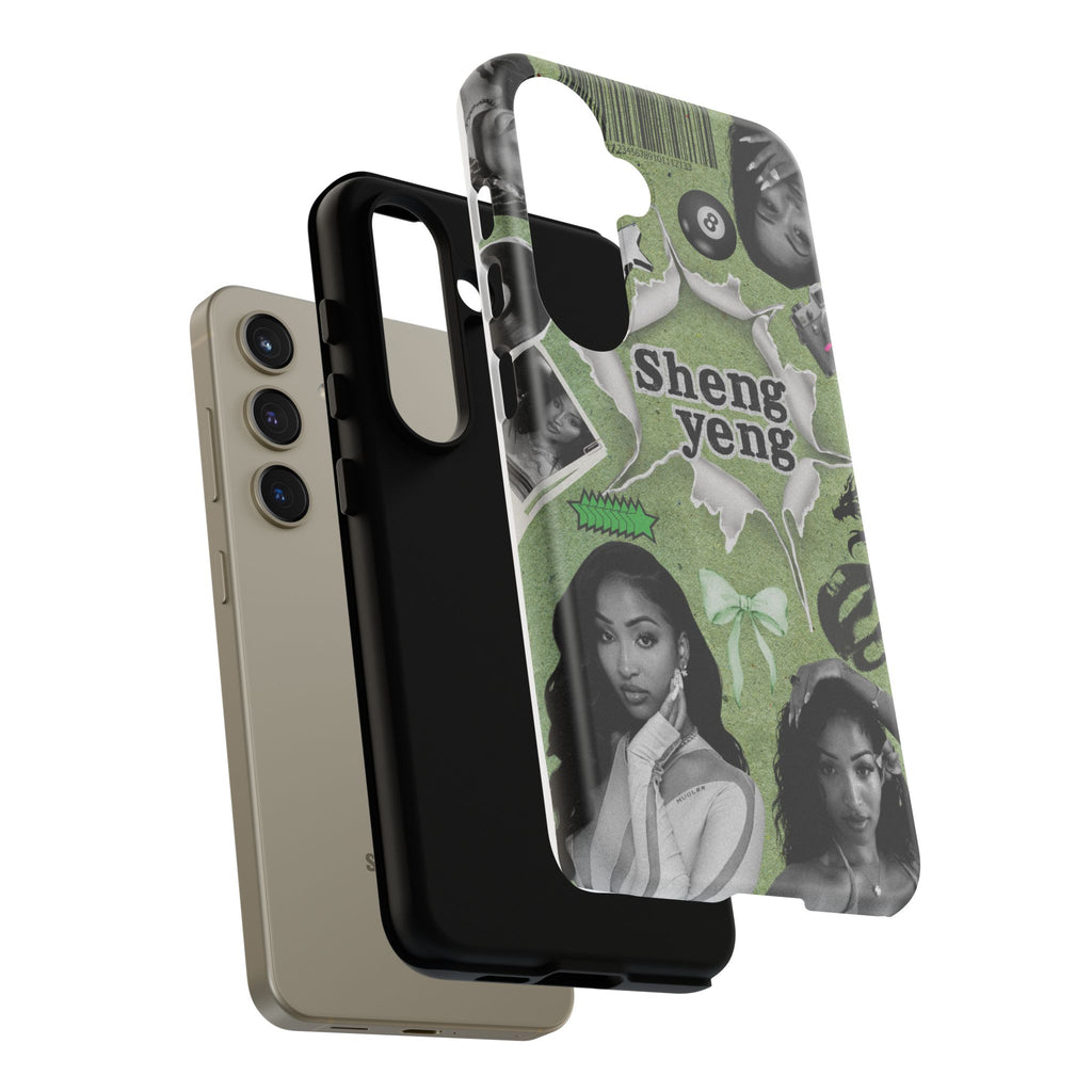 Trendy Phone Case with Unique Black and Green Design, Artistic Phone Cover, Customizable Phone Shell, Vintage Style Case, Gift for [...]