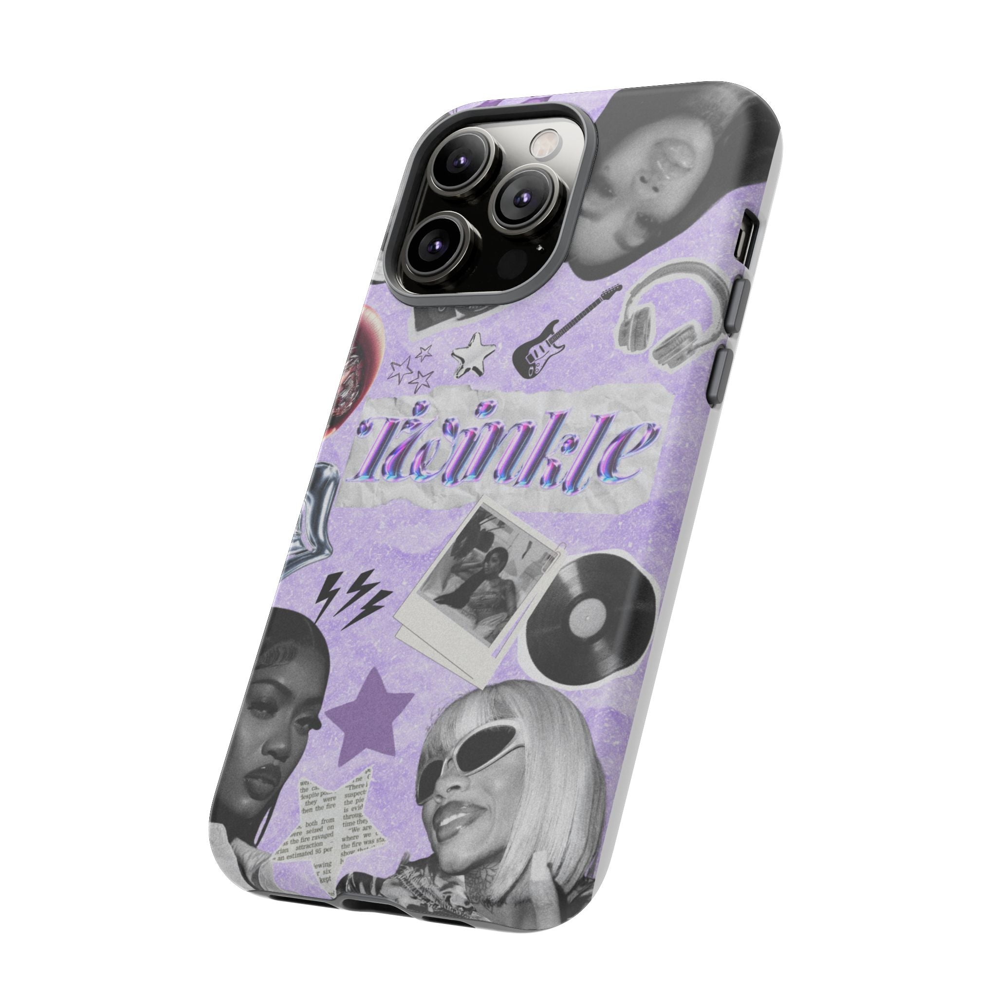 Trendy Phone Case with Retro Design, Cool Phone Cover for Music Lovers, Unique Gift for Teens, Birthday Gift, Stylish Accessories