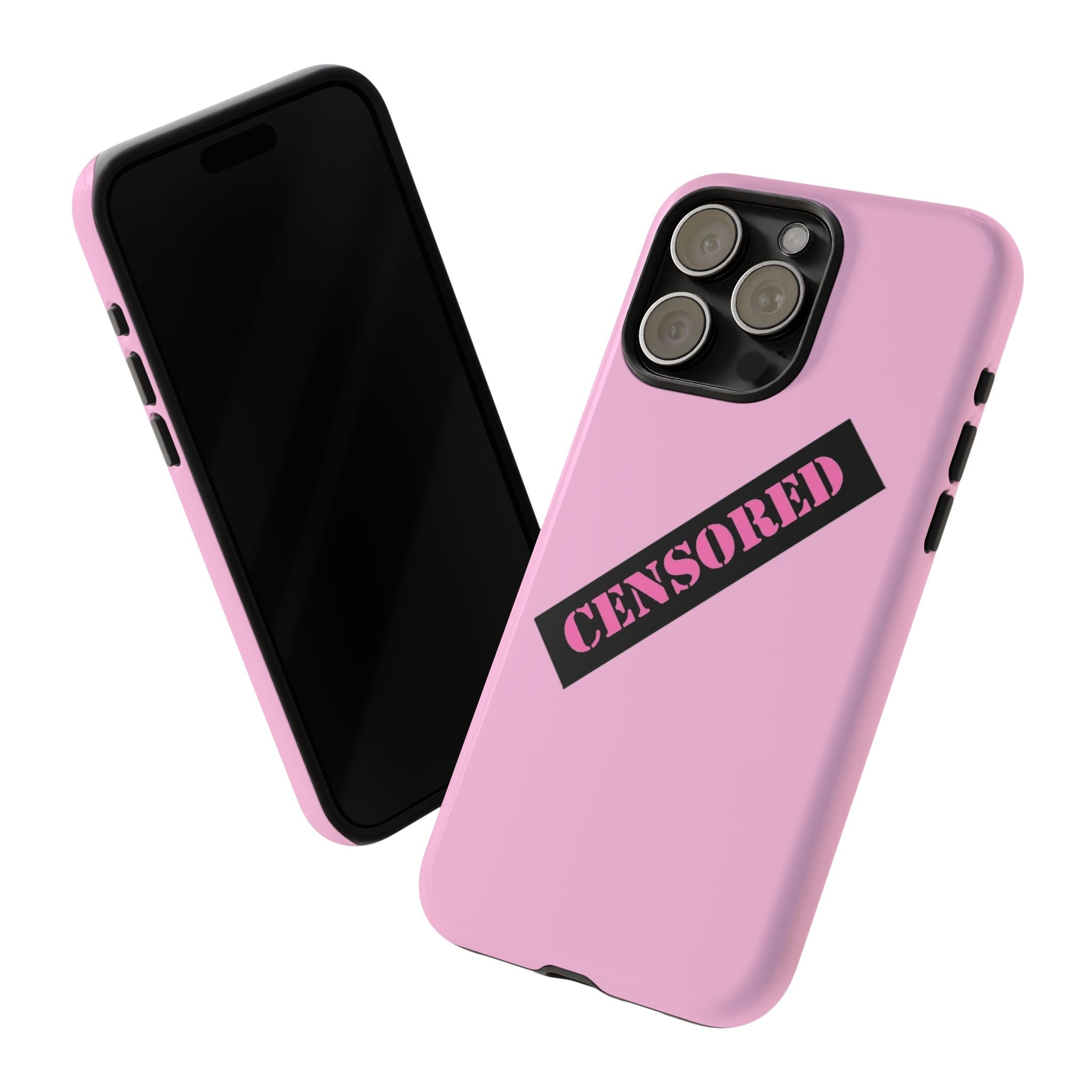 Censored Phone Case - Tough Cases, Cute Phone Cover, Unique Gift, Funny Phone Accessories, Trendy Tech Gear