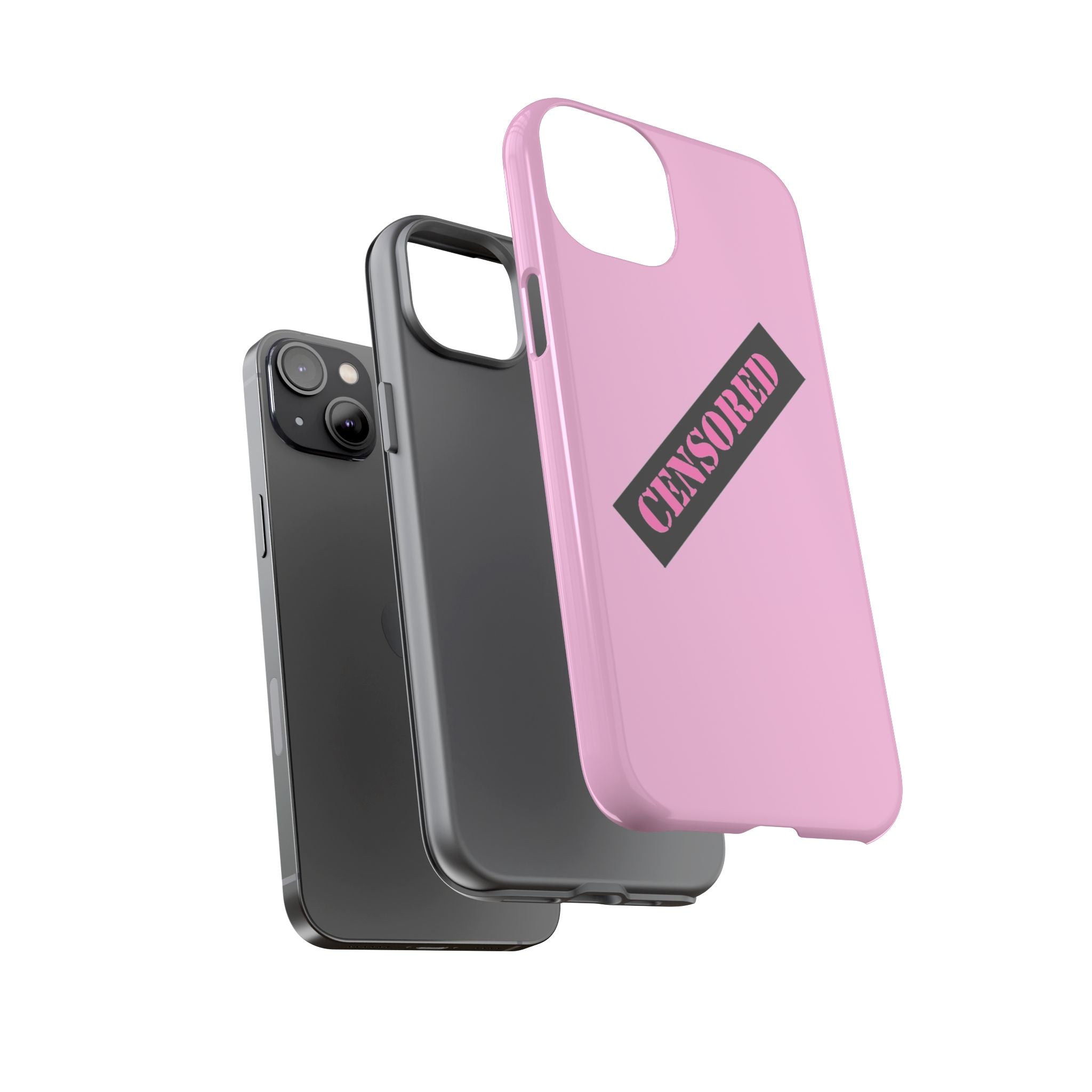 Censored Phone Case - Tough Cases, Cute Phone Cover, Unique Gift, Funny Phone Accessories, Trendy Tech Gear