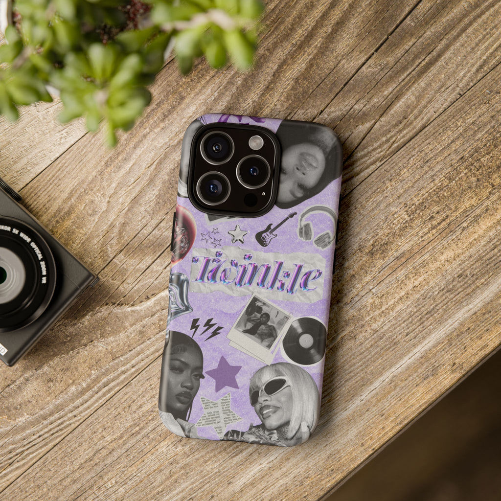 Trendy Phone Case with Retro Design, Cool Phone Cover for Music Lovers, Unique Gift for Teens, Birthday Gift, Stylish Accessories