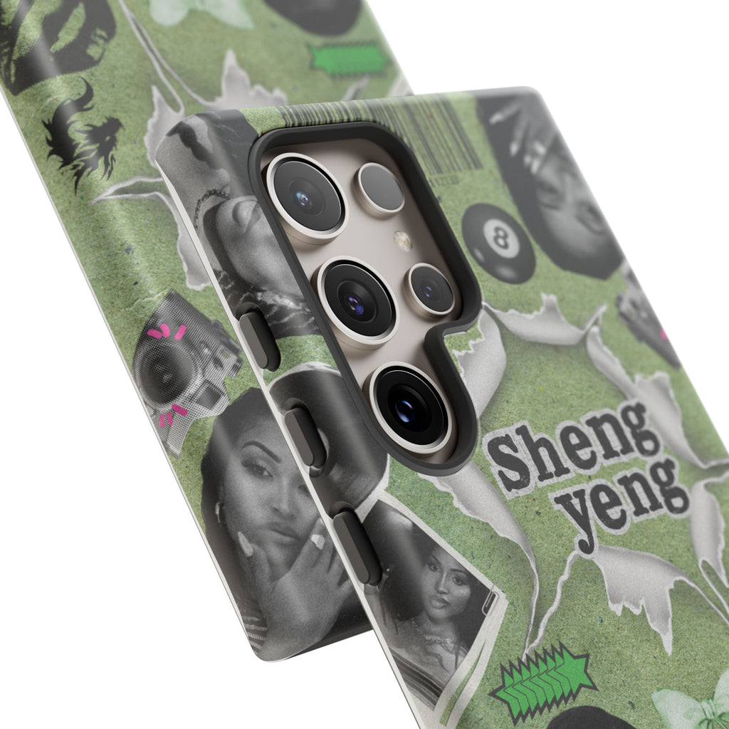 Trendy Phone Case with Unique Black and Green Design, Artistic Phone Cover, Customizable Phone Shell, Vintage Style Case, Gift for [...]
