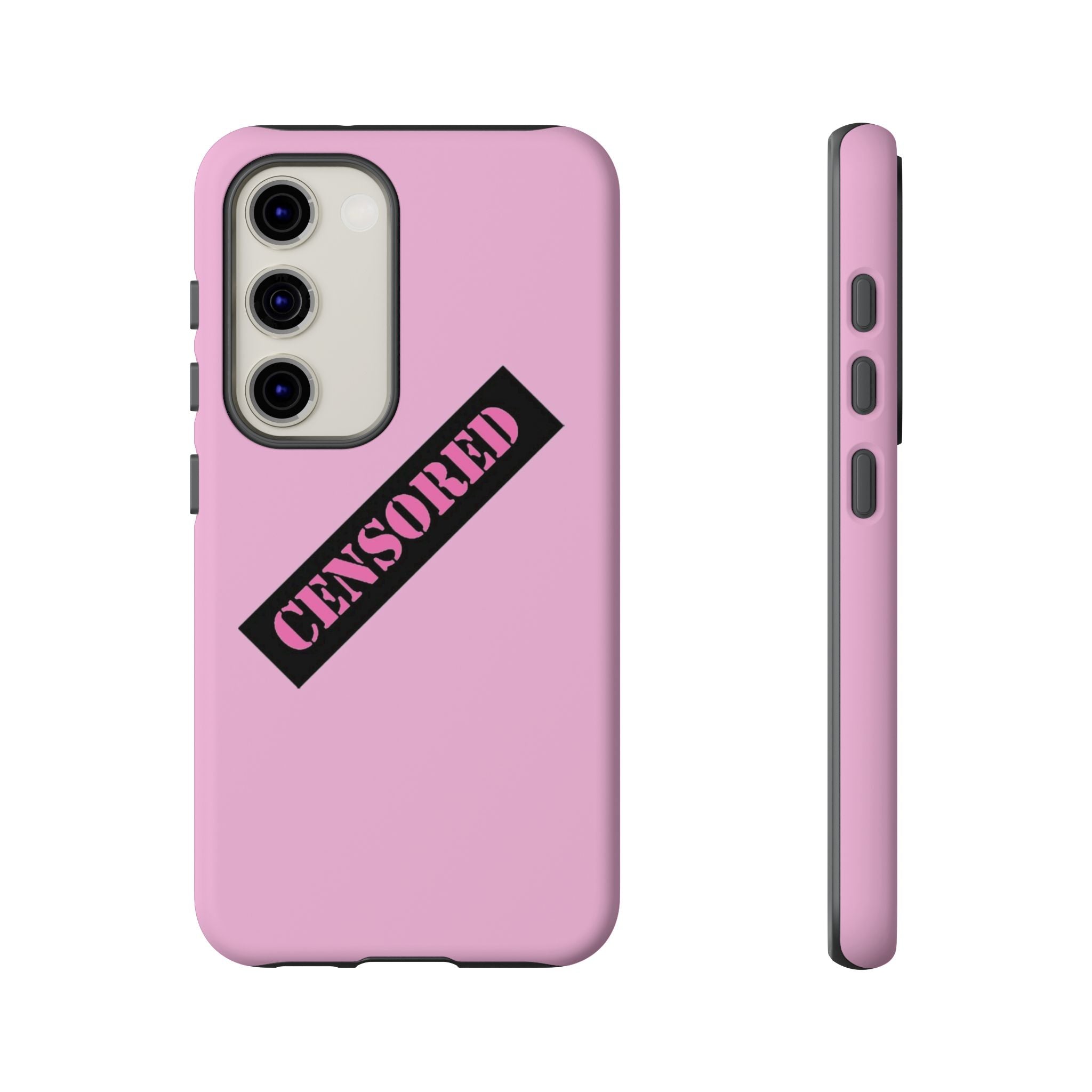 Censored Phone Case - Tough Cases, Cute Phone Cover, Unique Gift, Funny Phone Accessories, Trendy Tech Gear