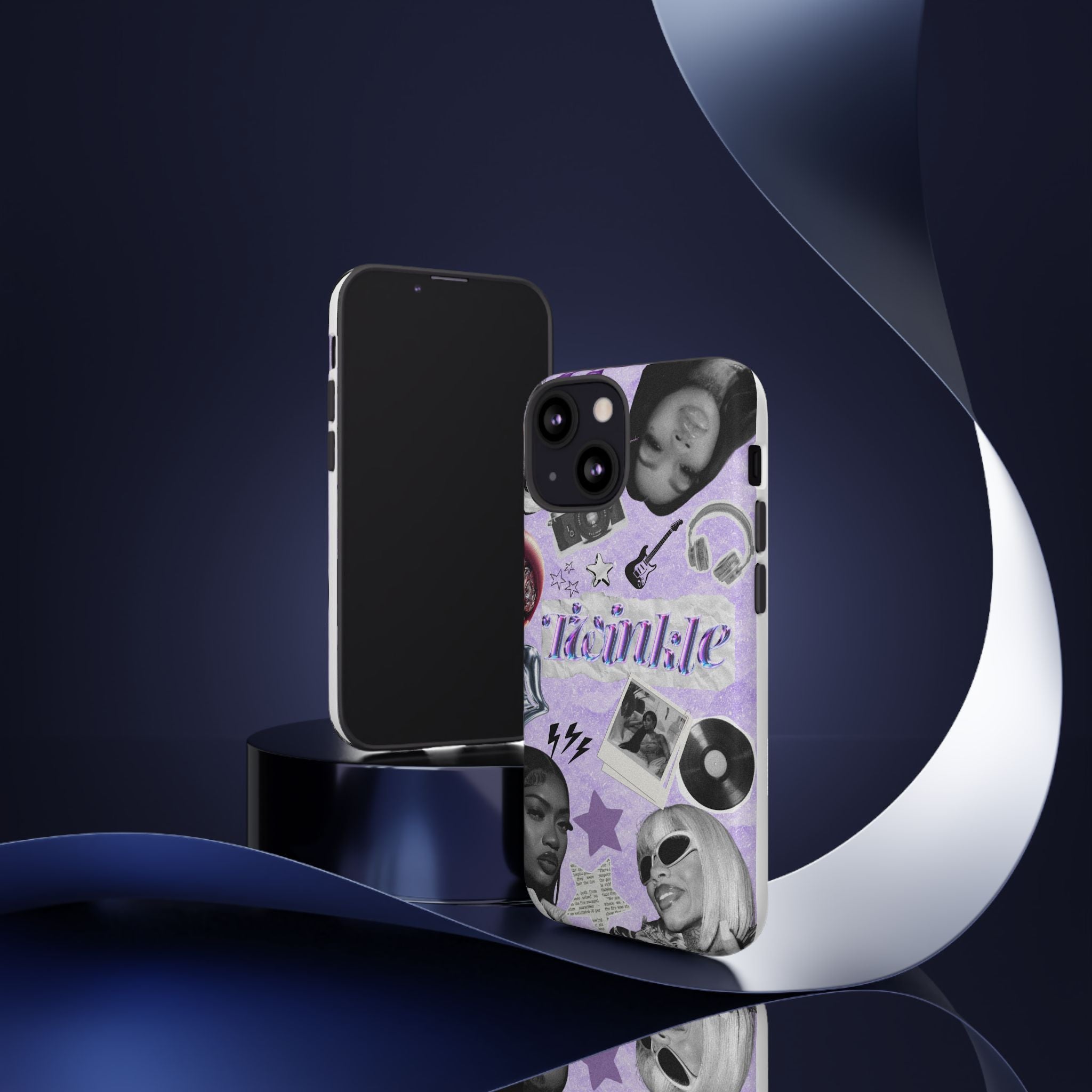 Trendy Phone Case with Retro Design, Cool Phone Cover for Music Lovers, Unique Gift for Teens, Birthday Gift, Stylish Accessories
