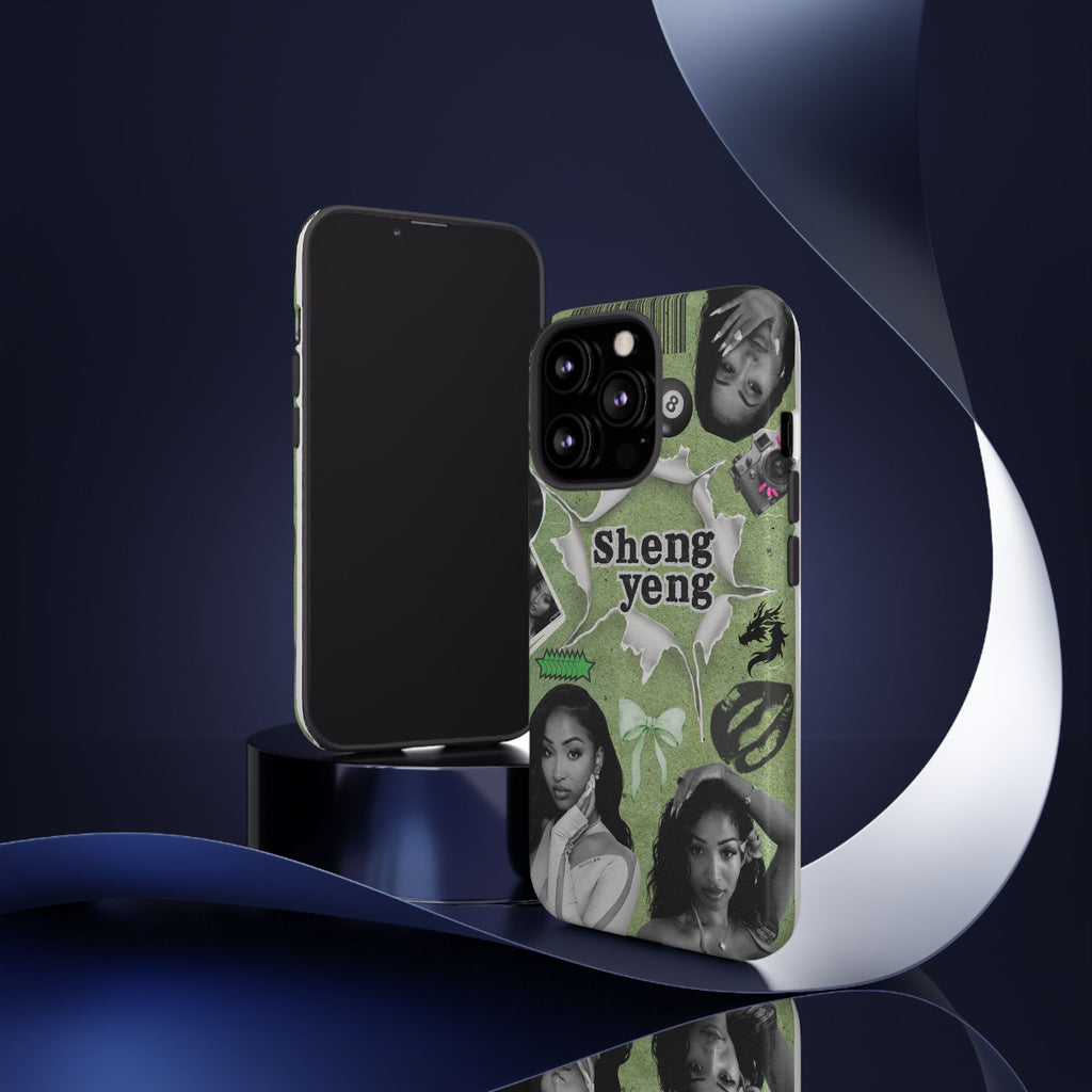 Trendy Phone Case with Unique Black and Green Design, Artistic Phone Cover, Customizable Phone Shell, Vintage Style Case, Gift for [...]