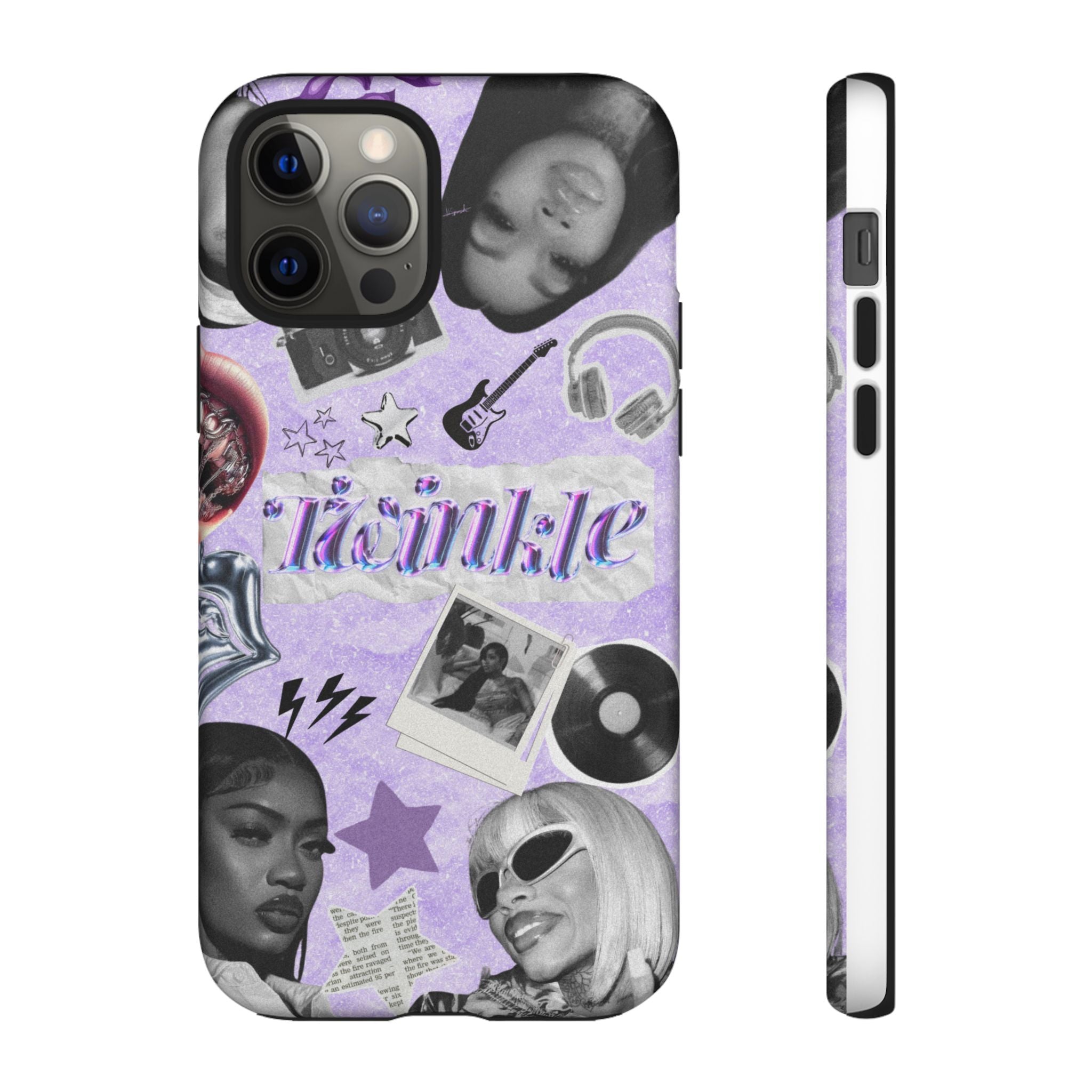 Trendy Phone Case with Retro Design, Cool Phone Cover for Music Lovers, Unique Gift for Teens, Birthday Gift, Stylish Accessories