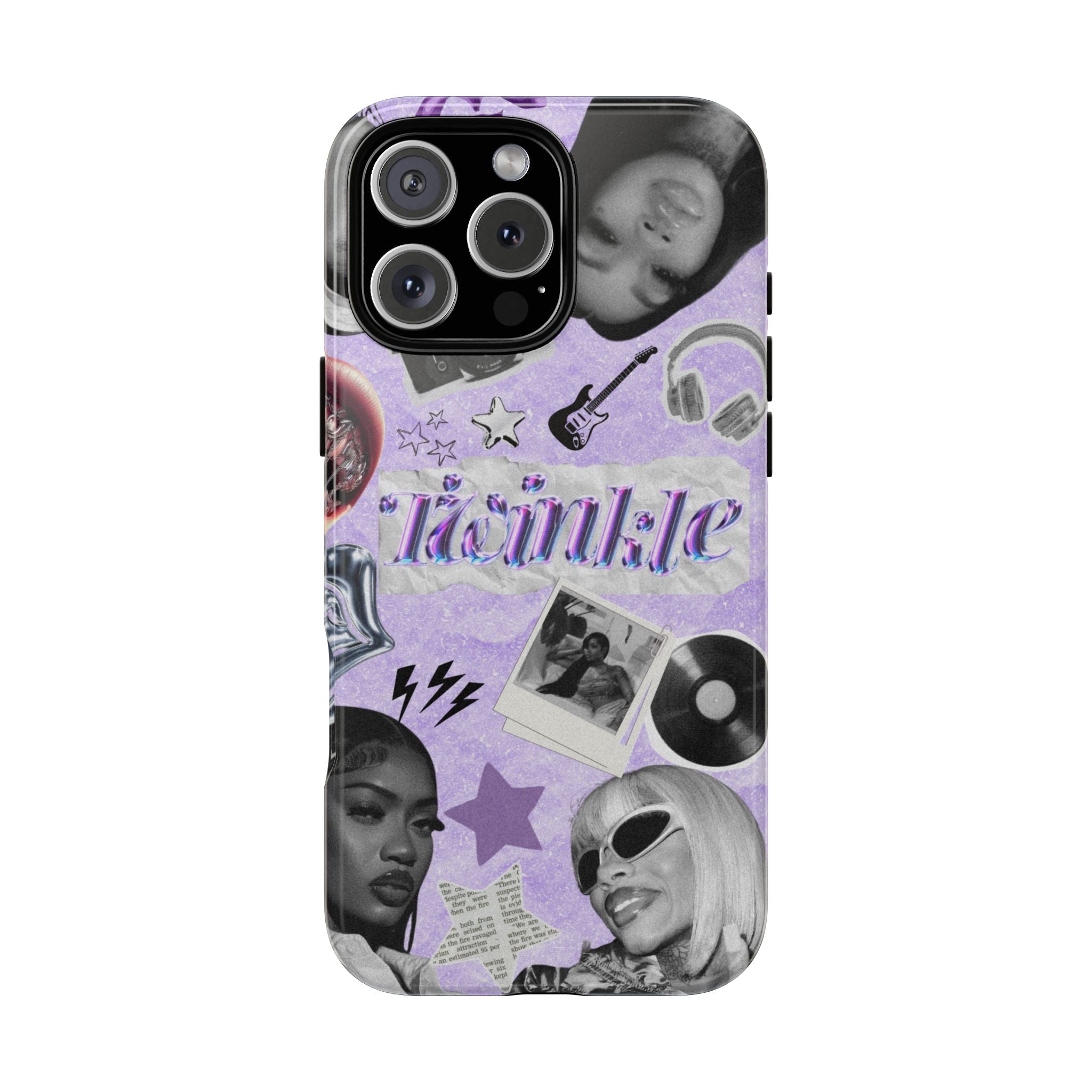 Trendy Phone Case with Retro Design, Cool Phone Cover for Music Lovers, Unique Gift for Teens, Birthday Gift, Stylish Accessories