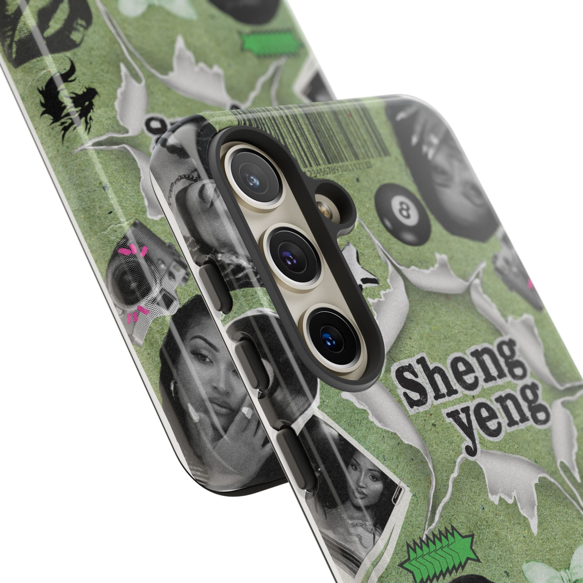 Trendy Phone Case with Unique Black and Green Design, Artistic Phone Cover, Customizable Phone Shell, Vintage Style Case, Gift for [...]