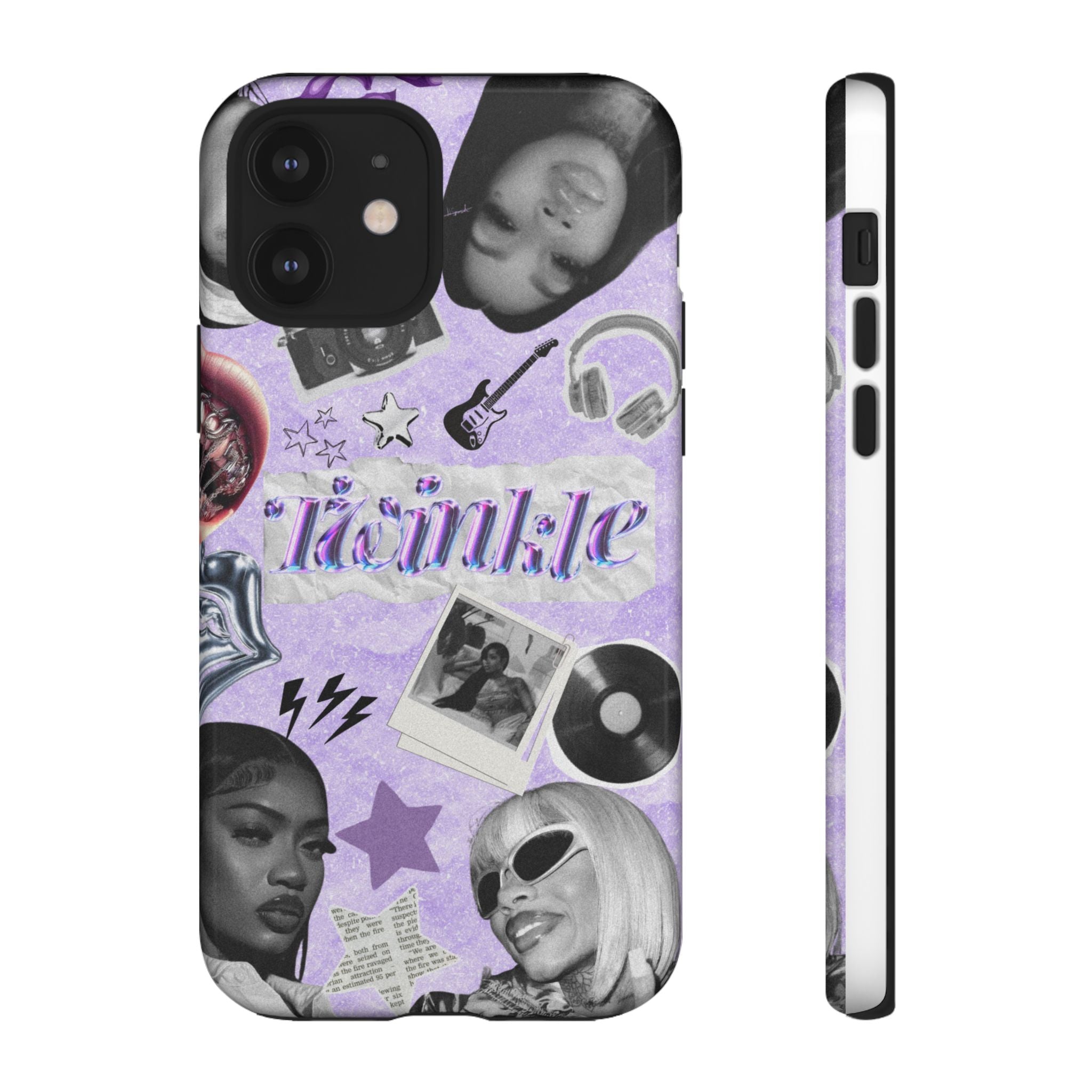 Trendy Phone Case with Retro Design, Cool Phone Cover for Music Lovers, Unique Gift for Teens, Birthday Gift, Stylish Accessories