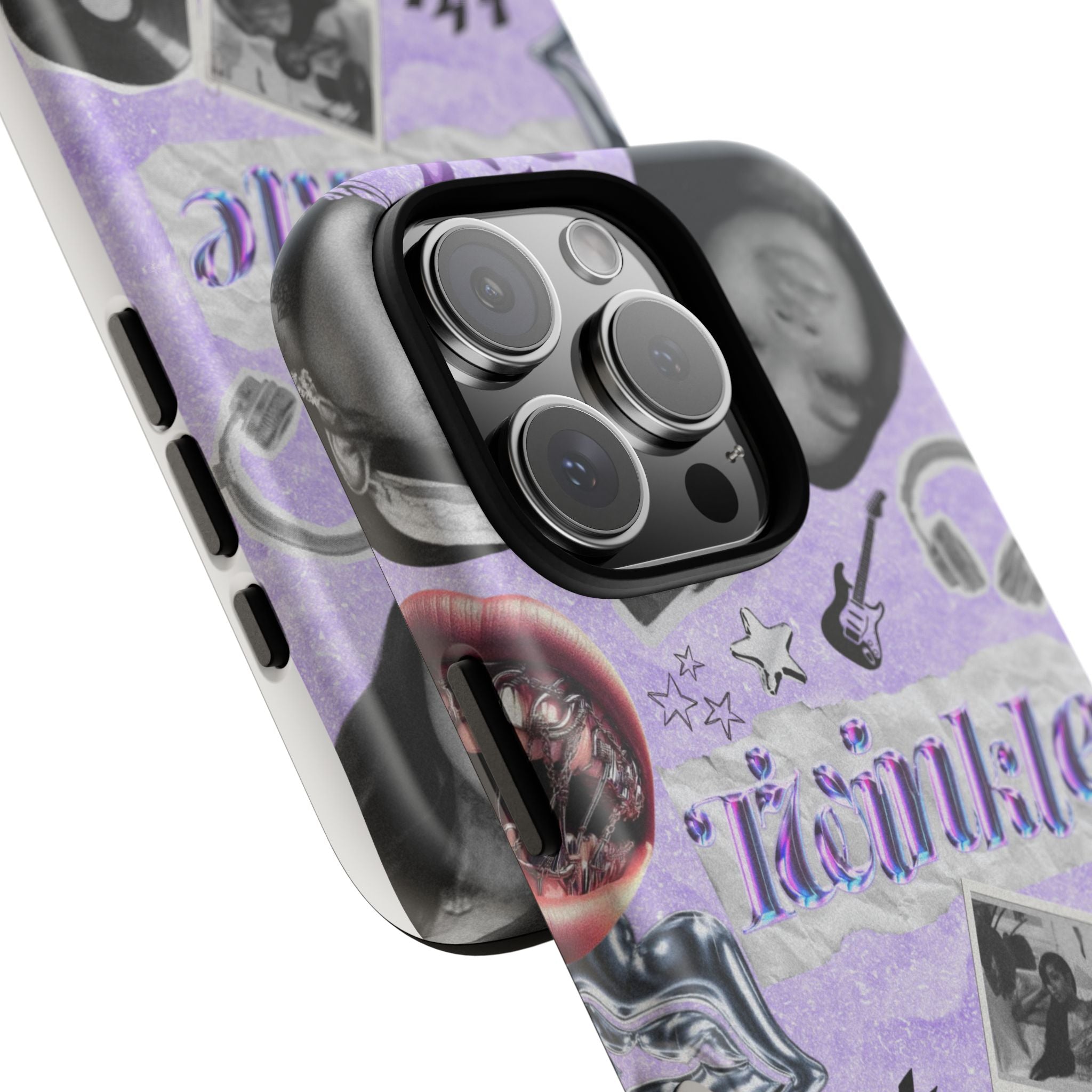 Trendy Phone Case with Retro Design, Cool Phone Cover for Music Lovers, Unique Gift for Teens, Birthday Gift, Stylish Accessories