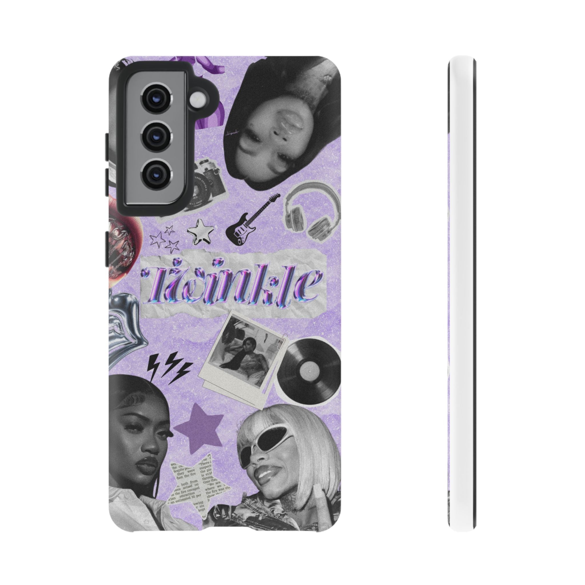 Trendy Phone Case with Retro Design, Cool Phone Cover for Music Lovers, Unique Gift for Teens, Birthday Gift, Stylish Accessories